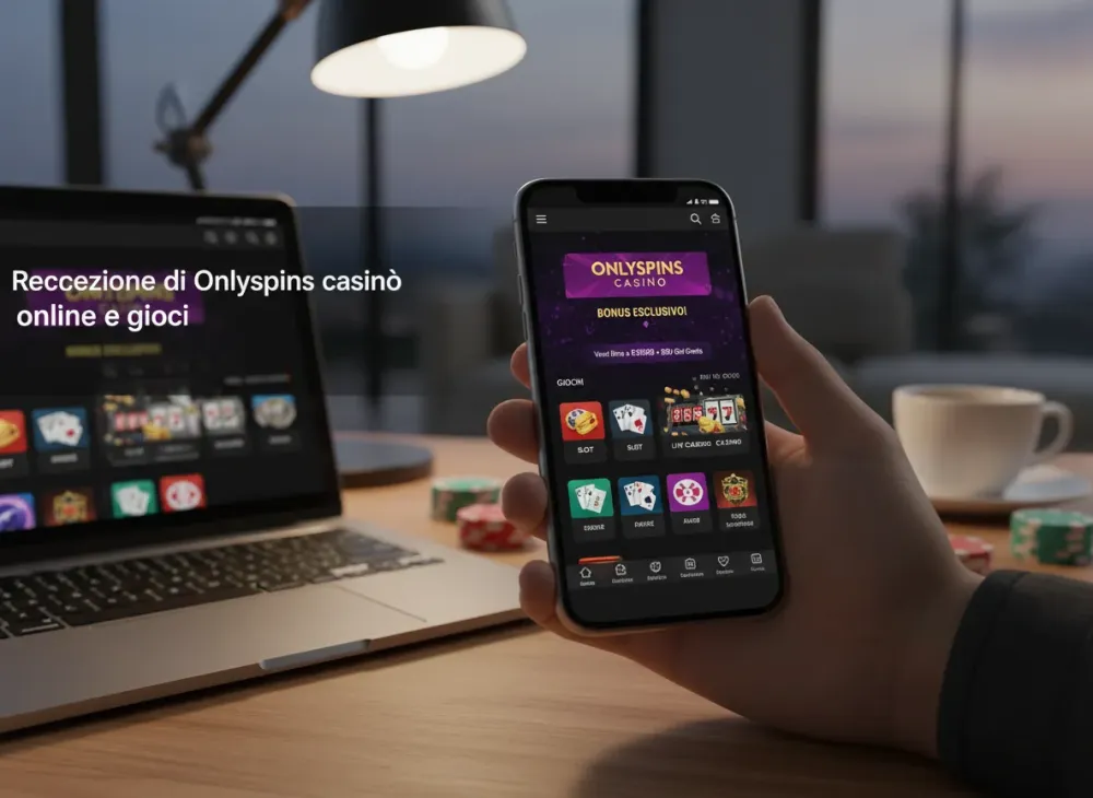 Recensione di Onlyspins casinò online e giochi